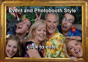 Portrait and event photography photobooths