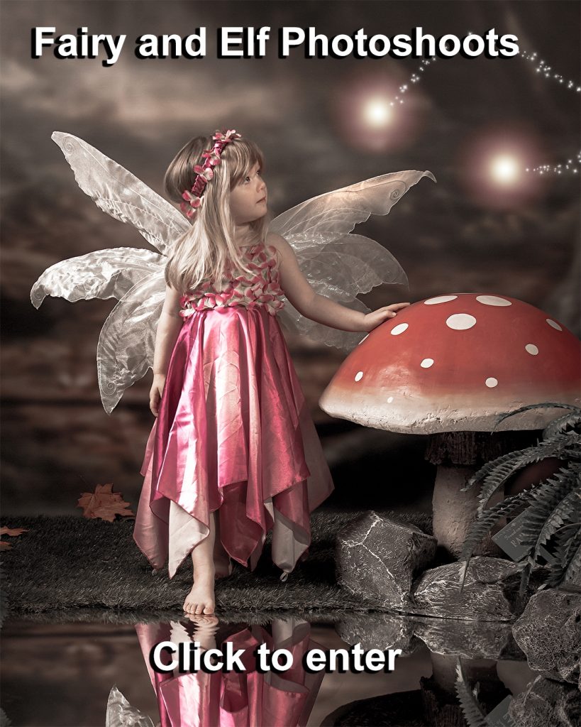 Fairy and elf Photoshoots from Peterborough Studio