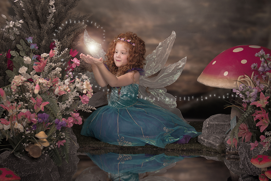 Fairy and Elf photography in our enchanted forest set